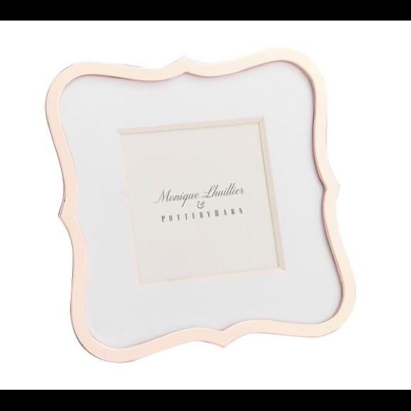 DISO Monique Lhuillier Pottery Barn Marlowe Frame 3x3 in Rose Gold - Picture 1 of 1